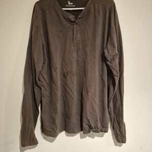 Field & Stream Men's Dark Brown Long Sleeve Shirt